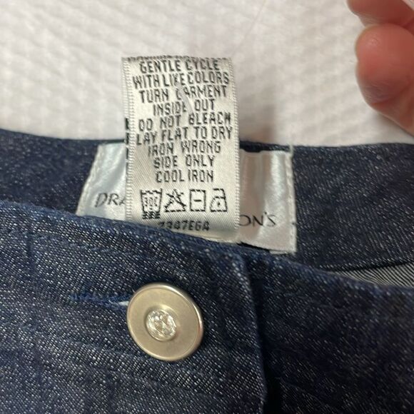 NWT 2 piece Da-Rue for Draper’s & Damon’s Denim pants & jacket Size 14 - Picture 9 of 14